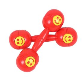 2 Pairs Plastic Toy Dumbbell Children Dumbbell for Dance Performance/Gymnastics