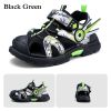 Kids Sandals for Boys 2022 Summer Children Fashion Hollow Shoes Camouflage Pattern Toddler Boys Sports Sandals Non-Slip Slippers