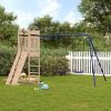 Outdoor Playset Solid Wood Pine