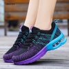 Casual Mesh Shoes Women Outdoor Breathable Soft Comfortable Fashion Jogging Fitness Running Colorful Air Cushion Sneakers Female