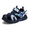 Kids Sandals for Boys 2022 Summer Children Fashion Hollow Shoes Camouflage Pattern Toddler Boys Sports Sandals Non-Slip Slippers