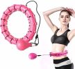 Custom Knots Weighted Hoola Fitness Hoop Smart Hula Thin Waist Weight Loss Knots