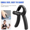 Hand Grip Adjustable Trainer Gripper Strengthener Gym Strength Exerciser Adjustable Heavy Gripper Fitness Hand Exerciser Grip Wrist Training Increase