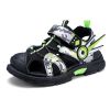 Kids Sandals for Boys 2022 Summer Children Fashion Hollow Shoes Camouflage Pattern Toddler Boys Sports Sandals Non-Slip Slippers