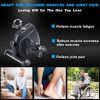 Indoor Under Desk Arms Legs Folding Pedal Exercise Bike With Electronic Display